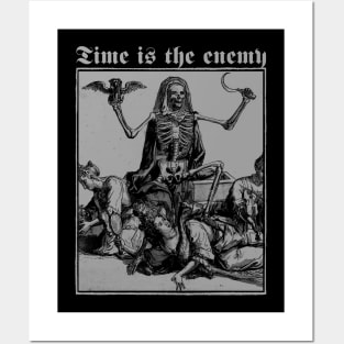 Time is the enemy Posters and Art